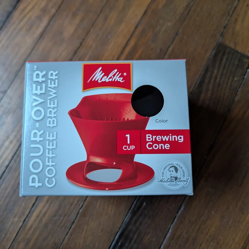 Black Kitchen Pour-Over Coffee Maker‎